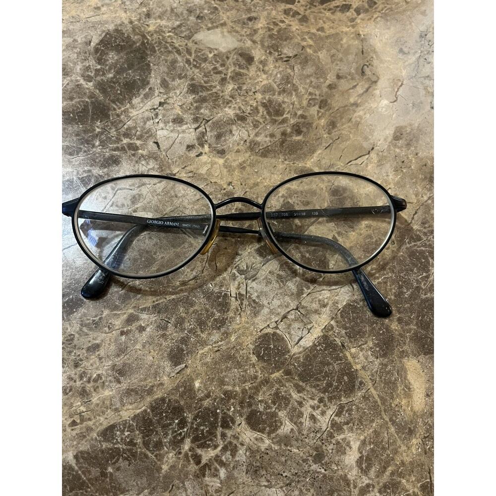 Giorgio Armani 237 Eyeglasses 51-18-135C. 706 Made‎ in Italy VINTAGE